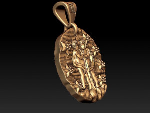 horoscope gemini pendant 3D Принт Модель
