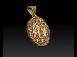 horoscope virgo pendant 3D Print Model