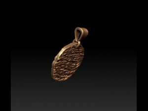 horoscope aquarius pendant 3D Baskı Modeli