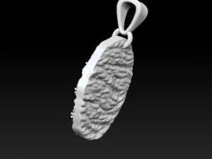 horoscope aquarius pendant 3D Print Model