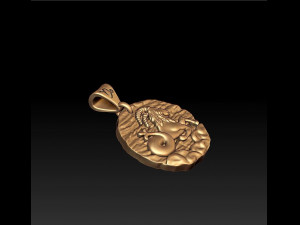 horoscope capricorn pendant 3Dプリントモデル