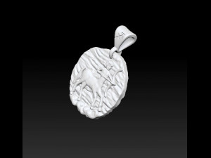 horoscope sagittarius pendant 3D 打印模型