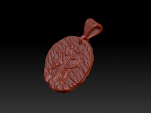horoscope gemini pendant 3D Print Model