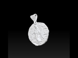 horoscope virgo pendant 3D प्रिंट मॉडल