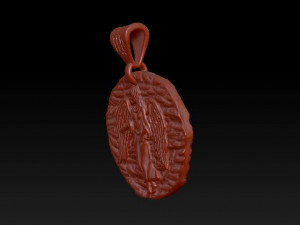 horoscope virgo pendant 3D प्रिंट मॉडल