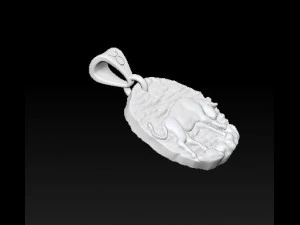 horoscope taurus pendant 3D Print Model