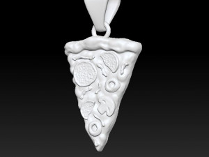 pizza pendant Model Cetak 3D