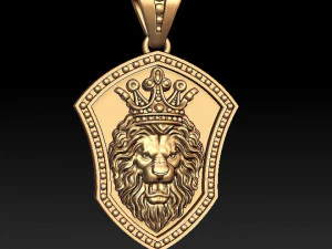 L&ouml;wenanh&auml;nger 3D Druckmodell