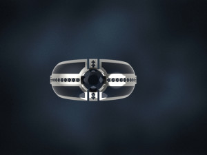 enamel man ring free Modèles 3D en vedette