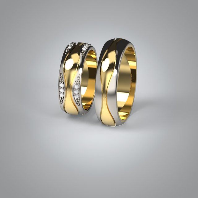 jewelry wedding ring free 3Dプリントモデル .c4d .max .obj .3ds .fbx .stl .blend 