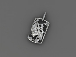 pendant magerit sirena aire 3Dプリントモデル