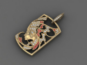 pendant magerit sirena aire 3Dプリントモデル