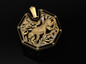 pendant magerit shadow 3D 프린트 모델