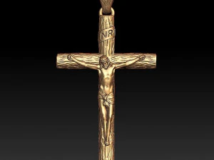 イエスクロスペンダント 3Dプリントモデル