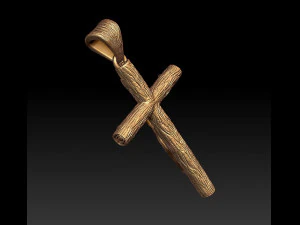 jesus cross pendant 3D Print Model