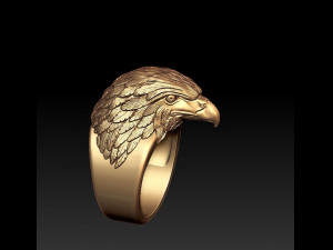 eagle ring 3D प्रिंट मॉडल