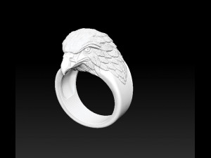 eagle ring 3D प्रिंट मॉडल