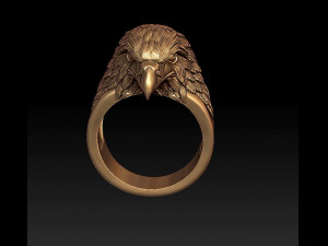 eagle ring 3D प्रिंट मॉडल