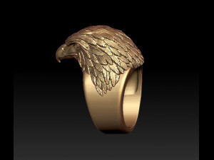 eagle ring 3D प्रिंट मॉडल