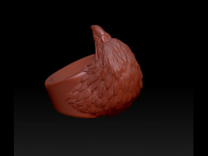eagle ring 3D प्रिंट मॉडल