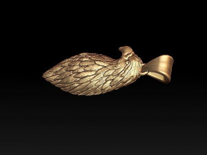 eagle pendant Modello di stampa 3D
