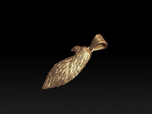 eagle pendant Modello di stampa 3D