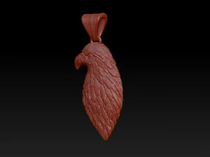 eagle pendant 3D Print Model