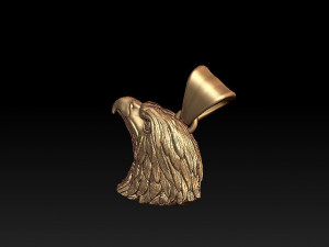 eagle pendant 3D प्रिंट मॉडल