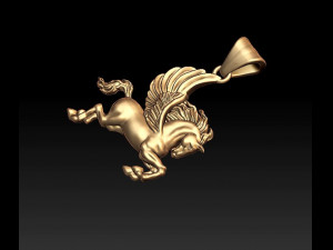 pegasus pendant 3D Print Model