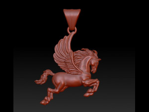 pegasus pendant 3D Print Model