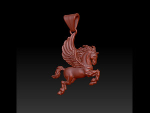pegasus pendant 3D Print Model