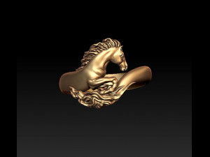 horse ring Modèles 3D en vedette