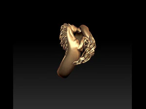 horse ring 3D Print Model