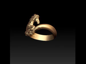 horse ring 3D Print Model
