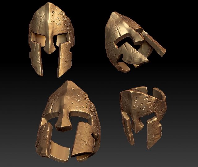 helmet ring 3D Принт Модель .c4d .max .obj .3ds .fbx .stl .blend 