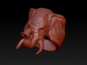 elephant ring Modelo de Impressão 3D