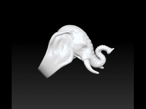 elephant ring Modelo de Impressão 3D