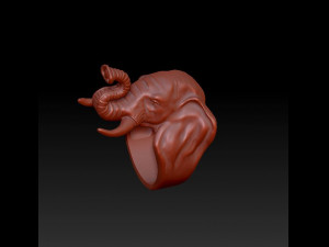 elephant ring Modelo de Impressão 3D