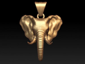 elephant pendant 3D Принт Модель
