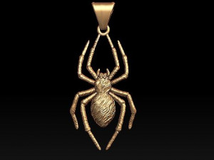 spider pendant 3D Baskı Modeli