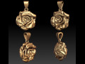 Rose pendant 3D Model