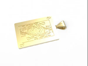playing card queen pendant 3D Print Model
