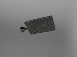 playing card queen pendant 3D Baskı Modeli