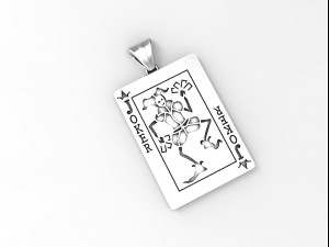 joker playing card Model Cetak 3D