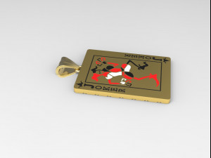 joker playing card Model Cetak 3D