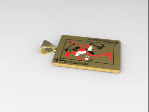 joker playing card 3D Print Model