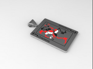 joker playing card Model Cetak 3D