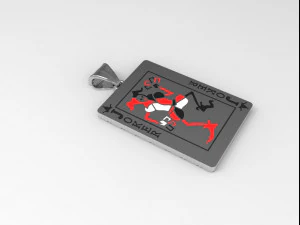 joker playing card 3D Print Model
