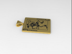 joker playing card Model Cetak 3D