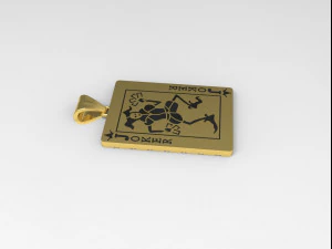 joker playing card 3D Print Model